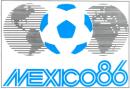 logo de fútbol México 86